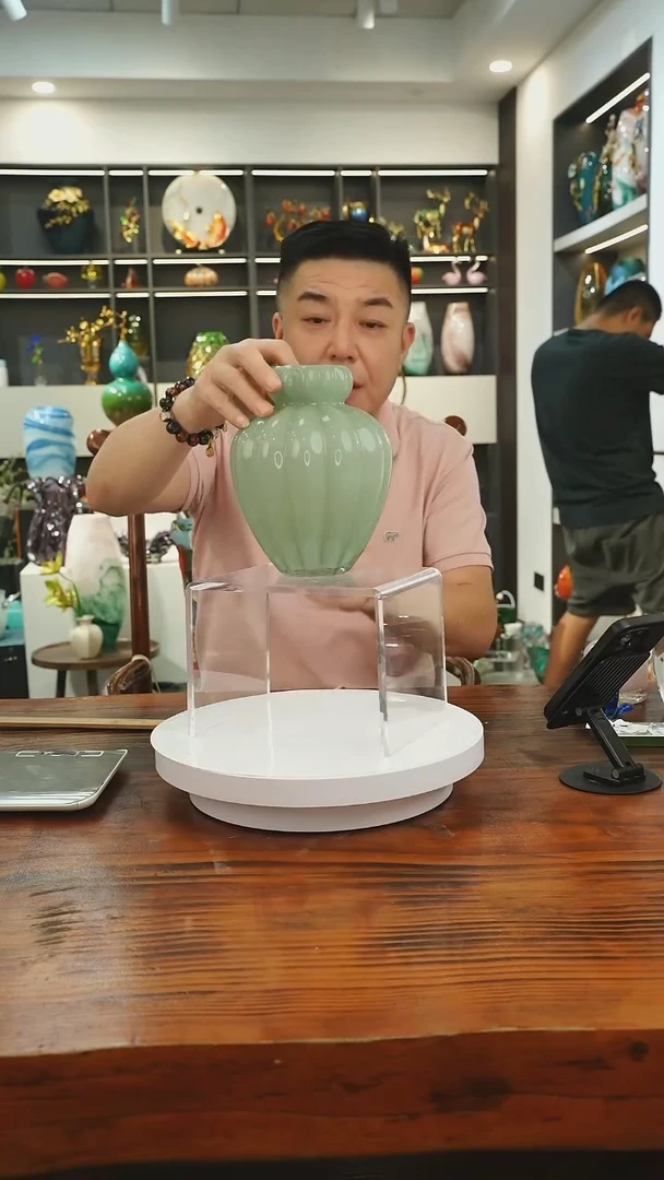 琉璃手工艺品外贸花瓶AG-5