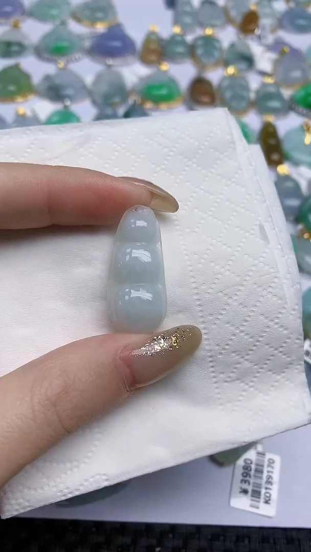 【闪购商品】翡翠颈饰未镶嵌天然A货翡翠 17