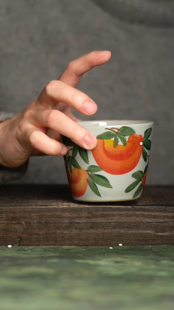 【闪购商品】杯青诗手工手绘瓷器