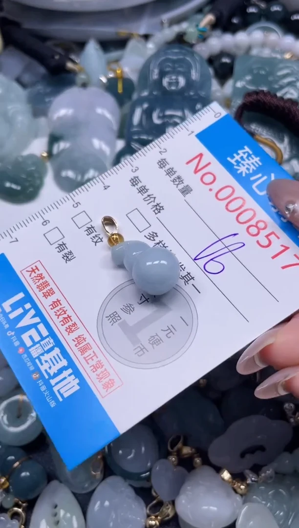 颈饰未镶嵌翡翠8517