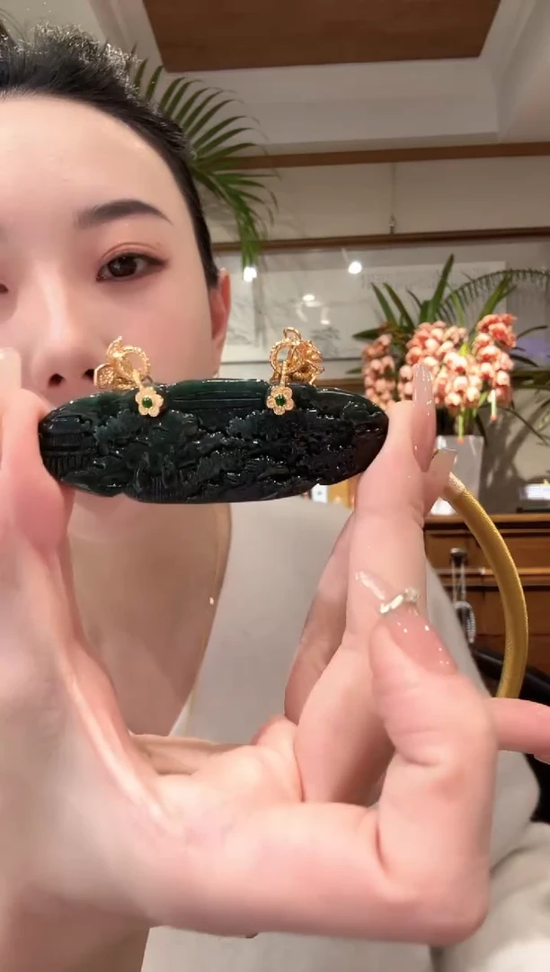 【闪购商品】翡翠颈饰未镶嵌国风