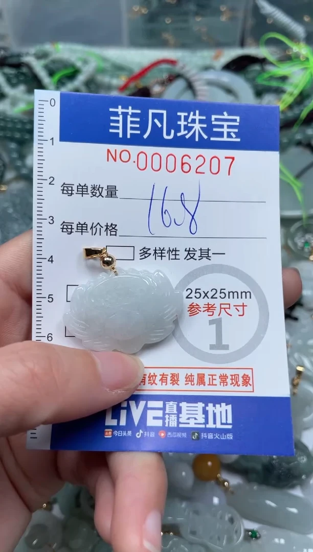 【闪购商品】翡翠颈饰未镶嵌00..6207