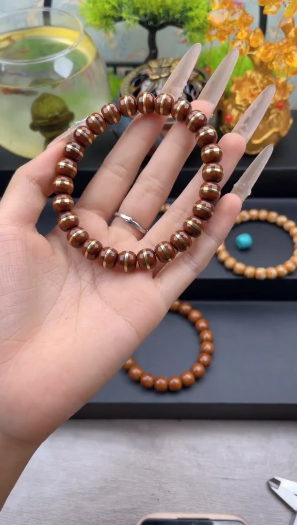 紫金鼠手串紫金鼠一线天二代41号