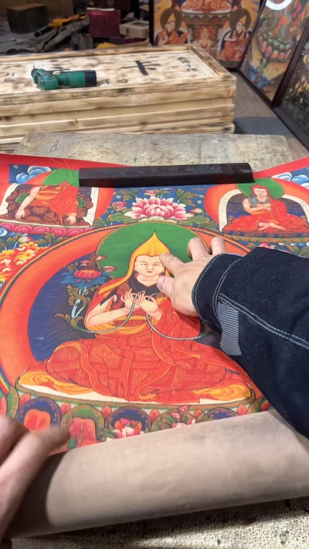 卷轴画卷轴画玖忆唐卡TK16061