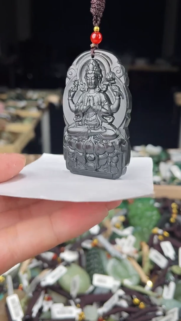 颈饰未镶嵌和田玉1