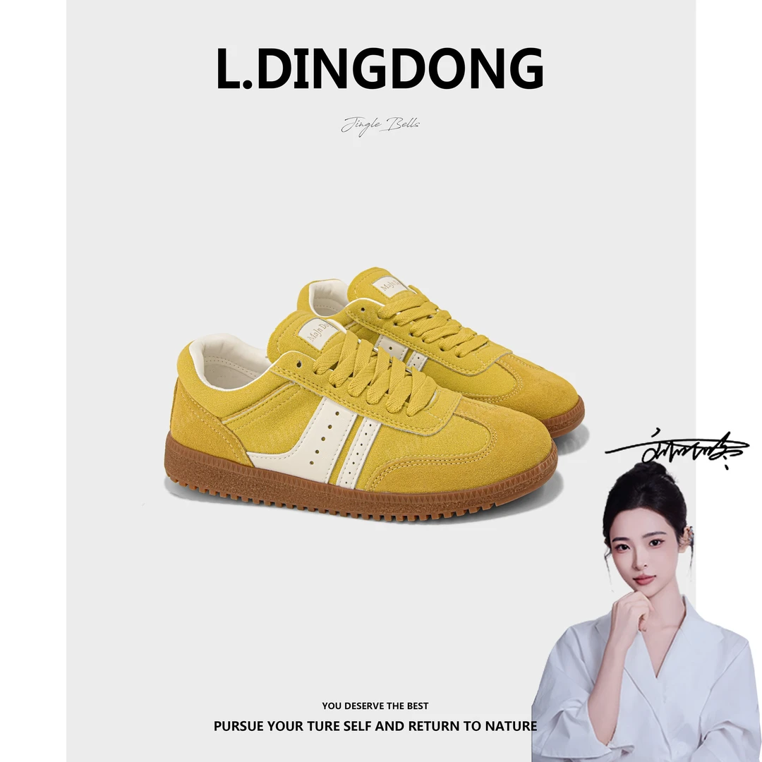 【刘叮咚女鞋】女鞋通勤舒适德训鞋25036602