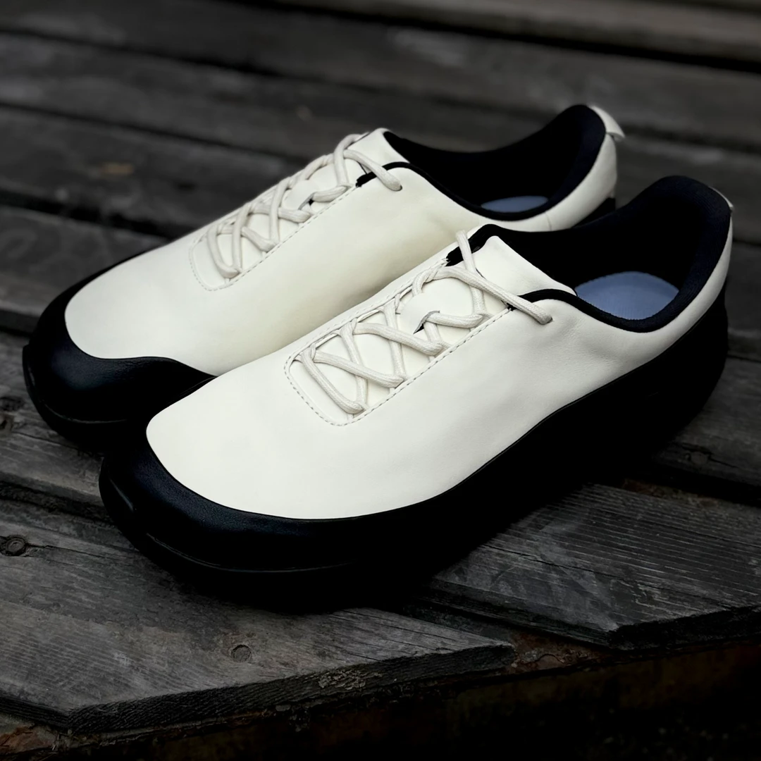 极客鞋谈皮质版平步通勤鞋赤足鞋-皮质版功夫