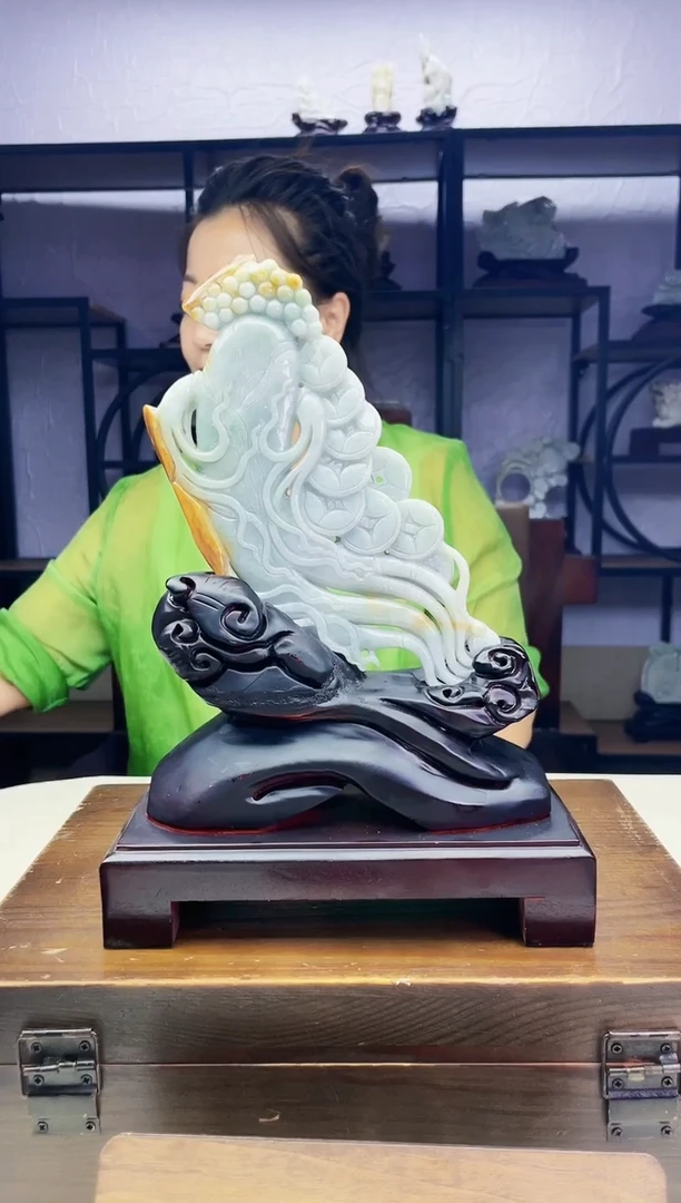 未镶嵌定制翡翠毛货09280202