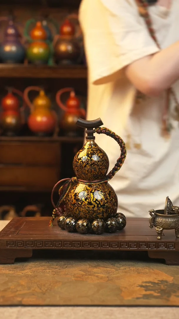 247大漆一物一拍记葫堂出品【不带手串】