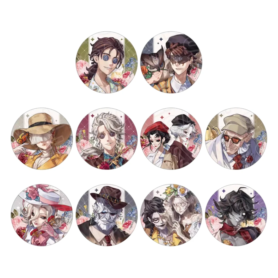 【法情/白情Q版】正版日谷第五人格cafe法式情人节唧徽章Q吧唧