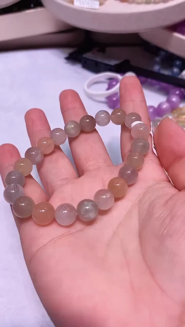 未镶嵌手链水晶多样性发其一9+