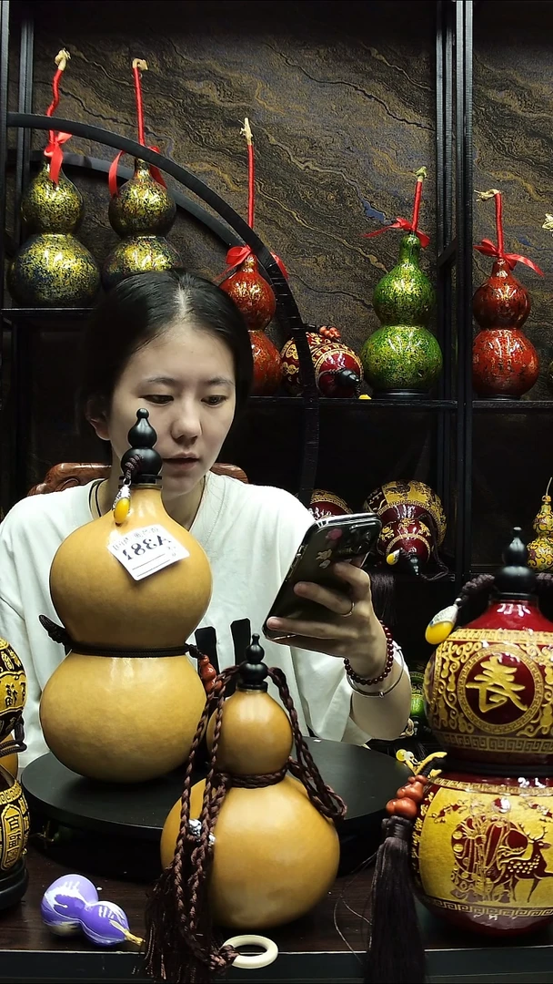 天然大漆素葫芦直播间专用链接