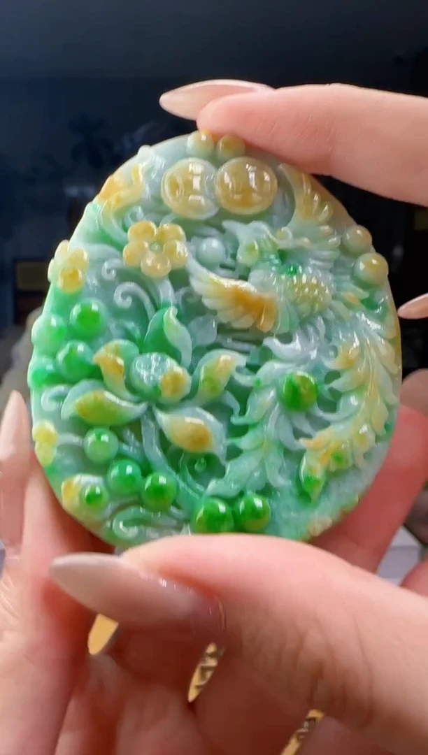 颈饰未镶嵌翡翠CC@@960Q3J21612