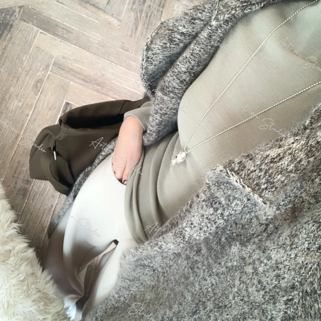 【ART ME】慵懒芝麻开衫绵羊毛混纺廓形两色长短款针织外套w24452