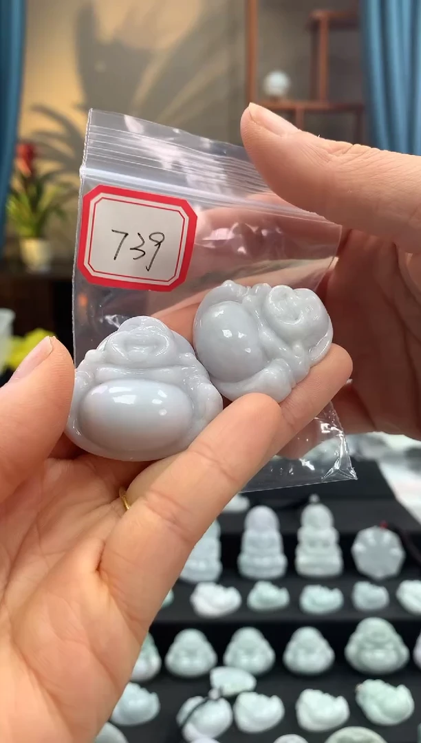 翡翠未镶嵌颈饰佛公739 多样性发一件