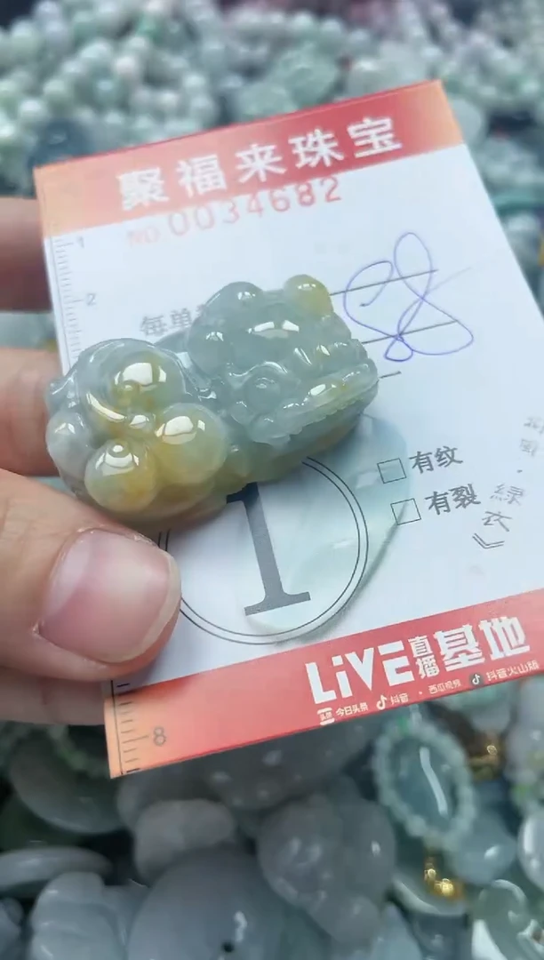 【闪购商品】翡翠颈饰未镶嵌闪购0034682