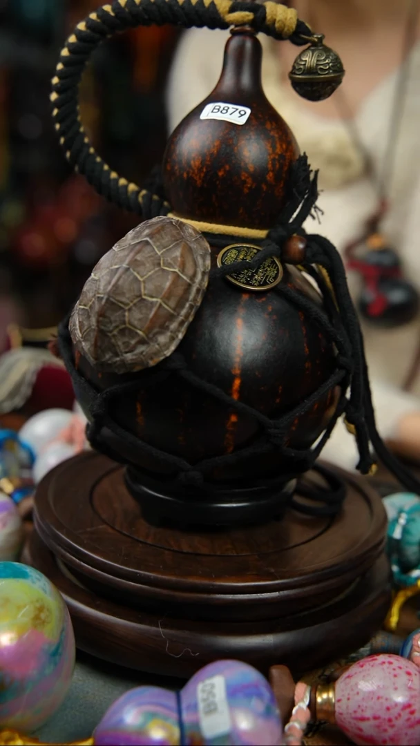 879号820ml左右非遗大漆酒葫芦