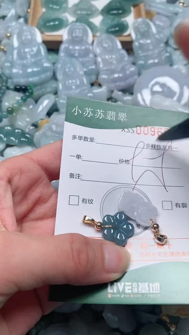 【闪购商品】翡翠颈饰未镶嵌闪购商品0096526