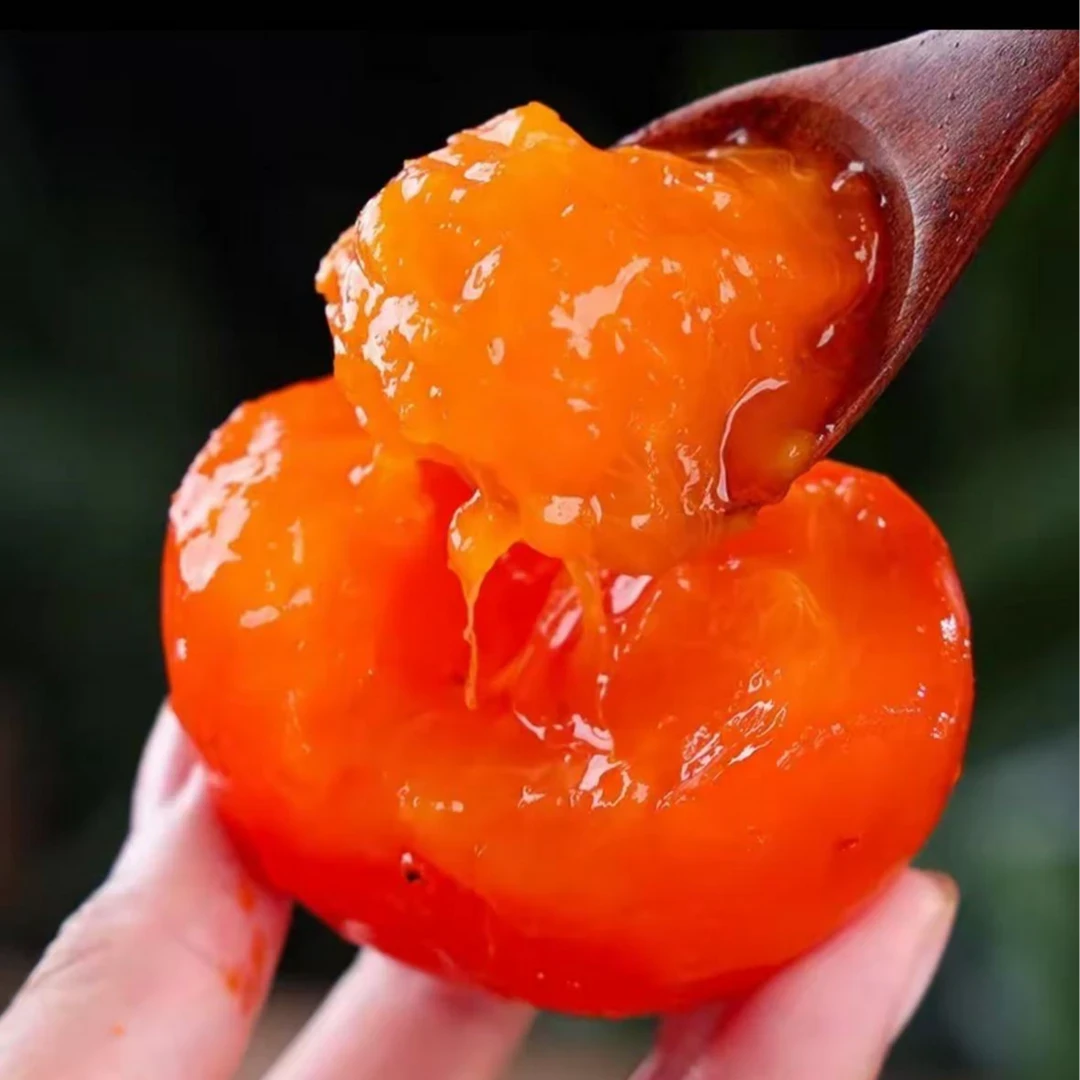 【头茬火晶柿子】正宗新鲜流心火晶柿子现摘当季新鲜水果软柿子X