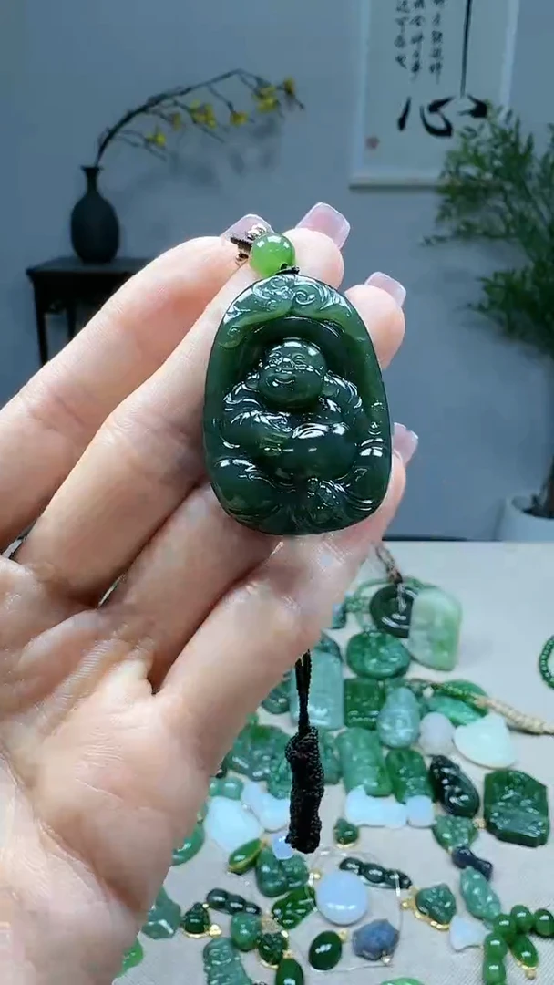 未镶嵌和田玉挂件1