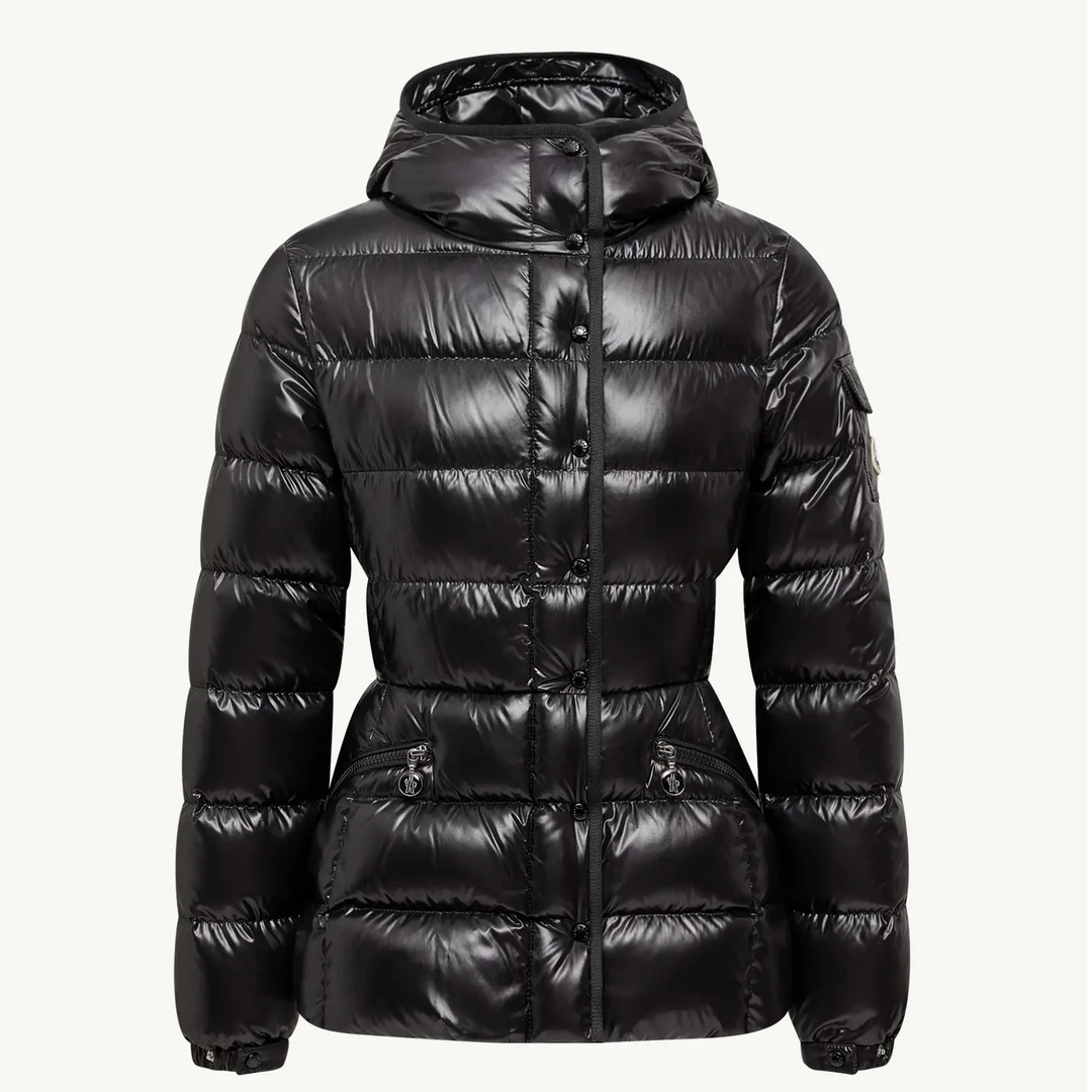 未使用 MONCLER 蒙口25年新款Barante黑色轻薄款羽绒服【小蛮腰】