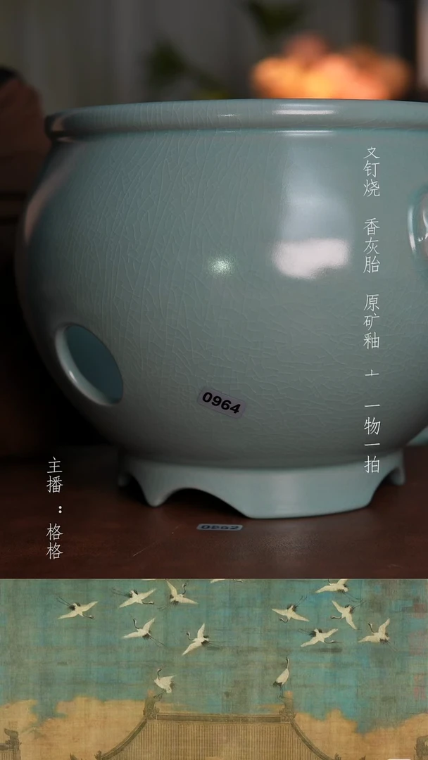 摆件瓷仿古原矿釉手工虎头