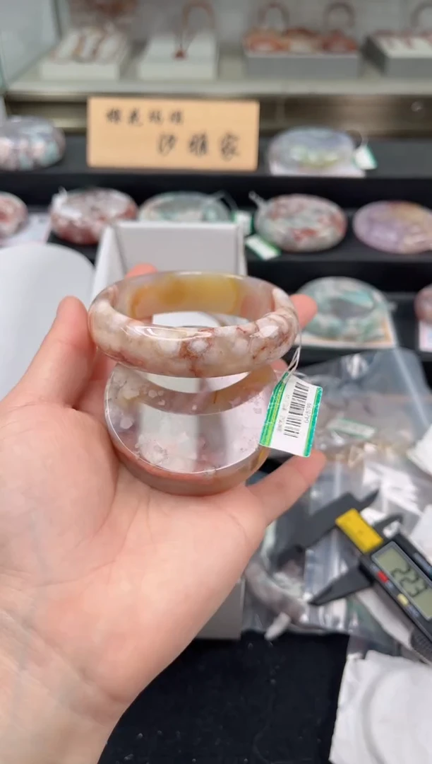 未镶嵌手镯石英质玉59圈口（赠品镯心）6428799