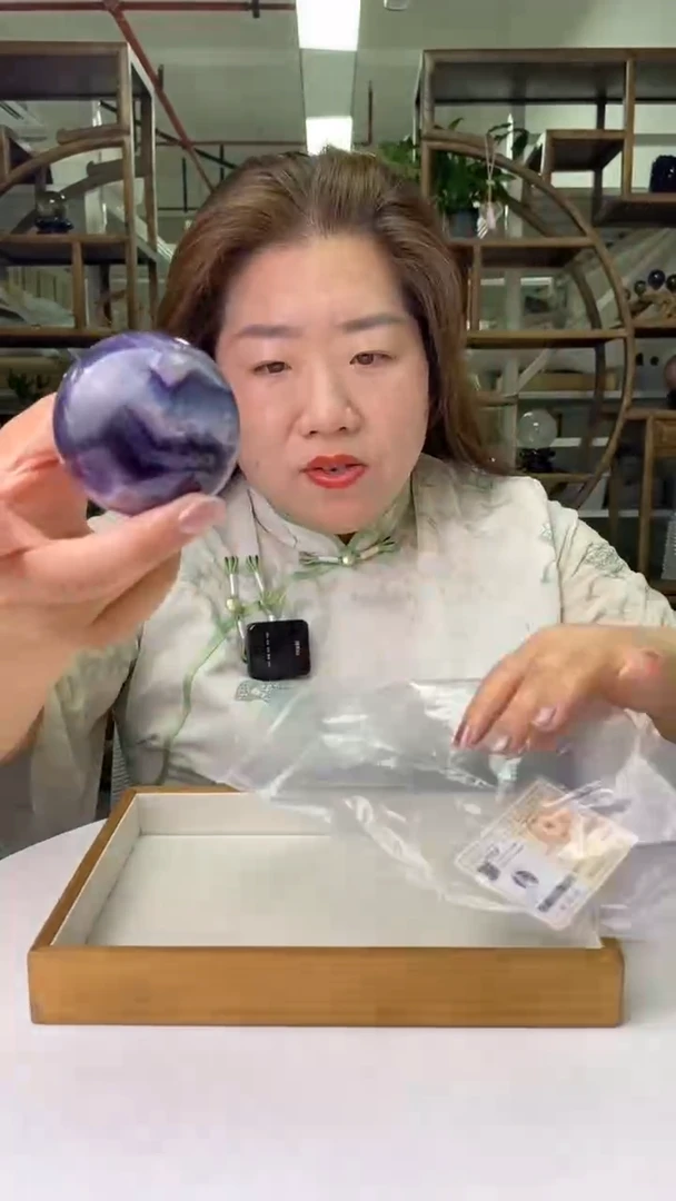 球未镶嵌萤石?****?萤石球D787