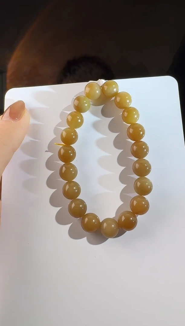 未镶嵌手串和田玉手串卡10