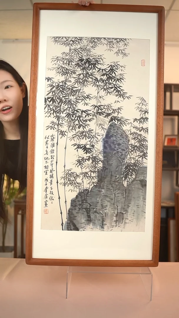 【闪购商品】国画金老师 花鸟竖幅 69*38 hk