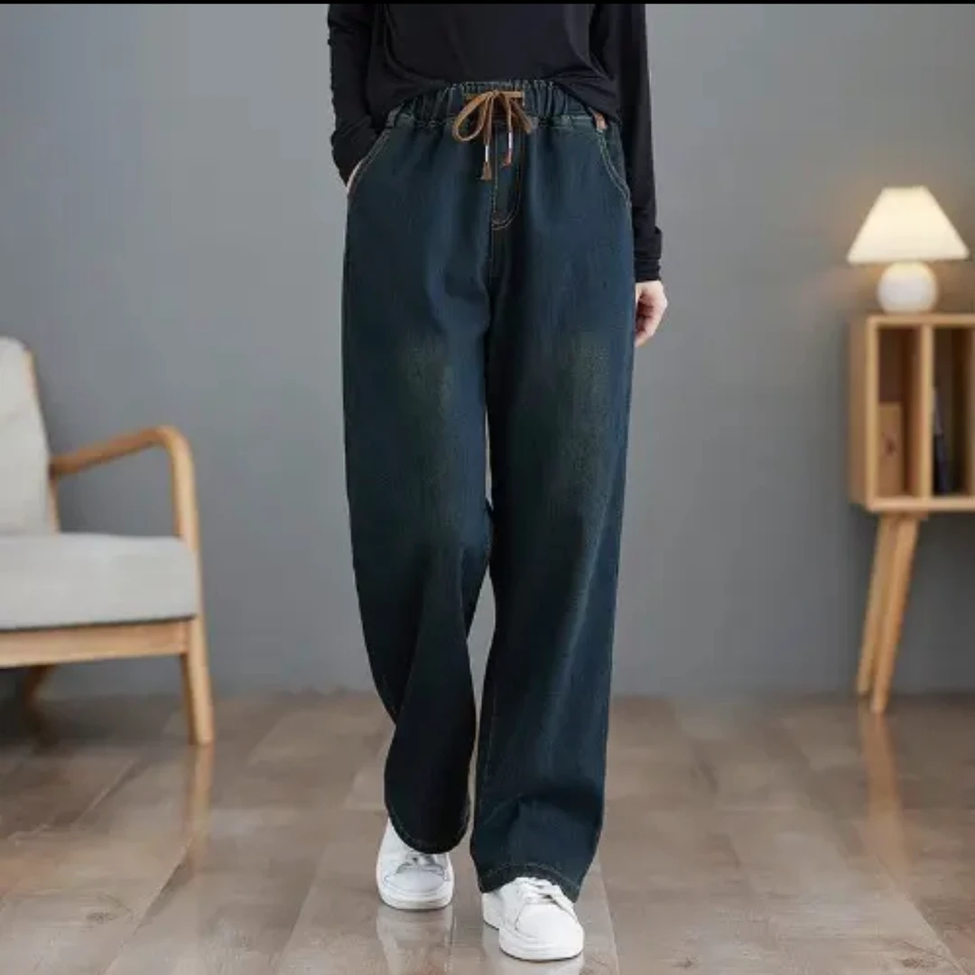 直播专属连接----女士加绒牛仔裤