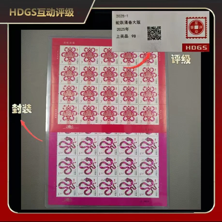 一轮鼠 大版 邮票  【互动评级】上美品98
