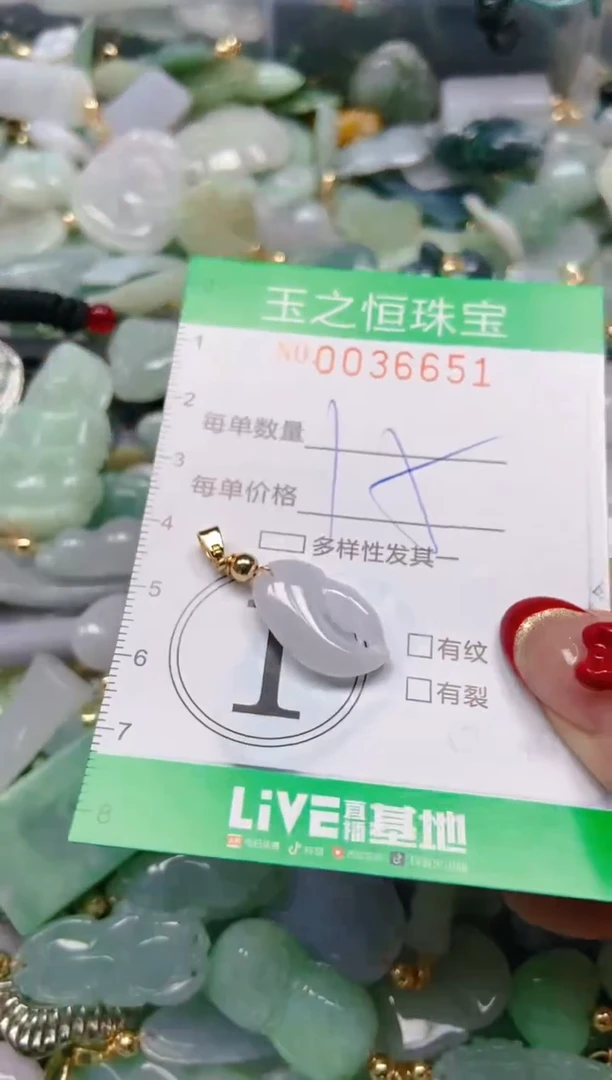 【闪购商品】翡翠颈饰未镶嵌闪购0036651