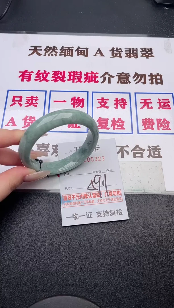 未镶嵌手镯翡翠23