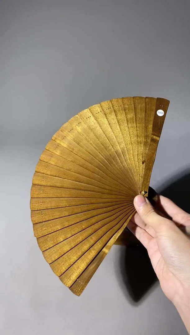 金丝楠105号18cm小叶桢楠扇子