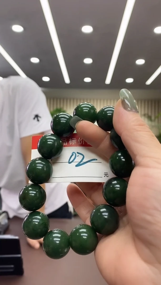 未镶嵌手串和田玉（碧玉）卡20