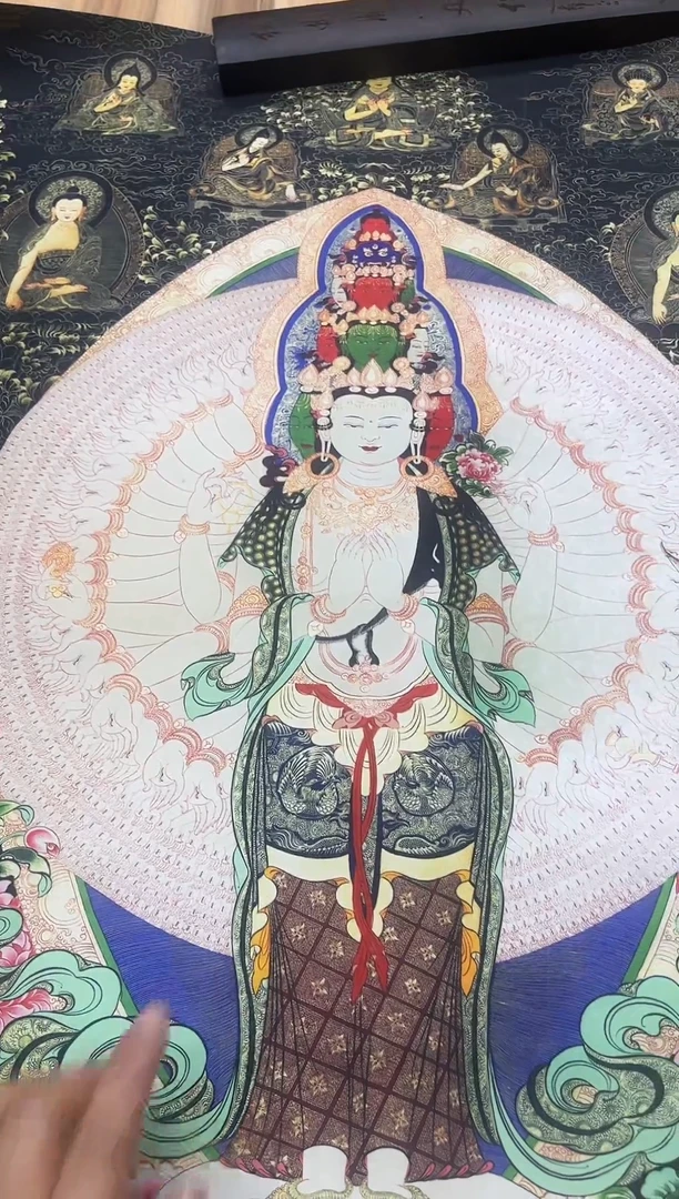 卷轴画精品挂饰 唐卡tk16009
