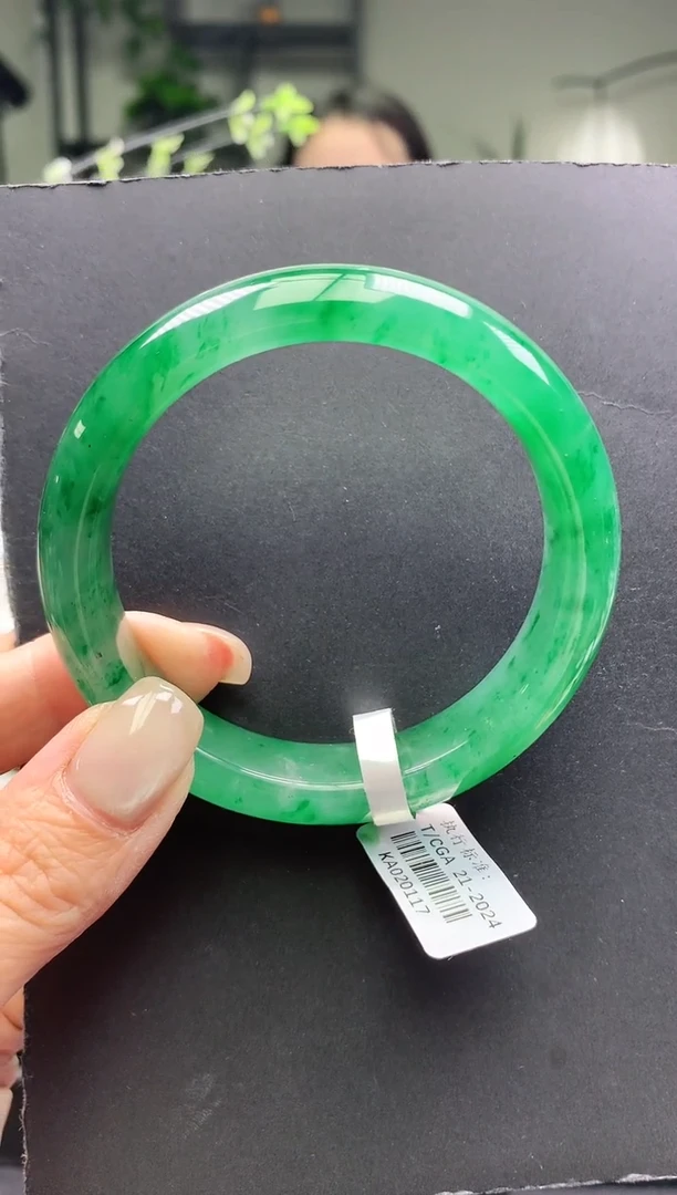 未镶嵌手镯石英质玉序号圈口55+