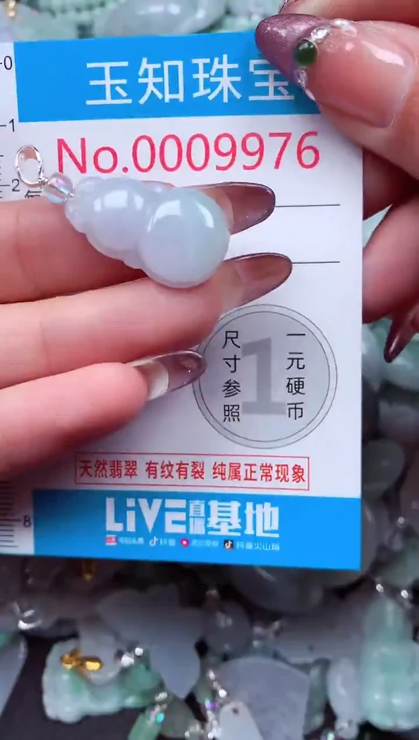 吊坠(不含链)未镶嵌翡翠9976