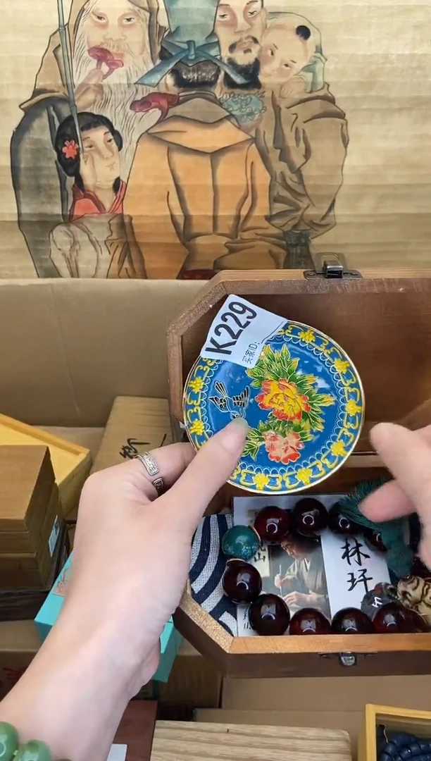 手工艺品琉璃K229瓷器手串多样性发一