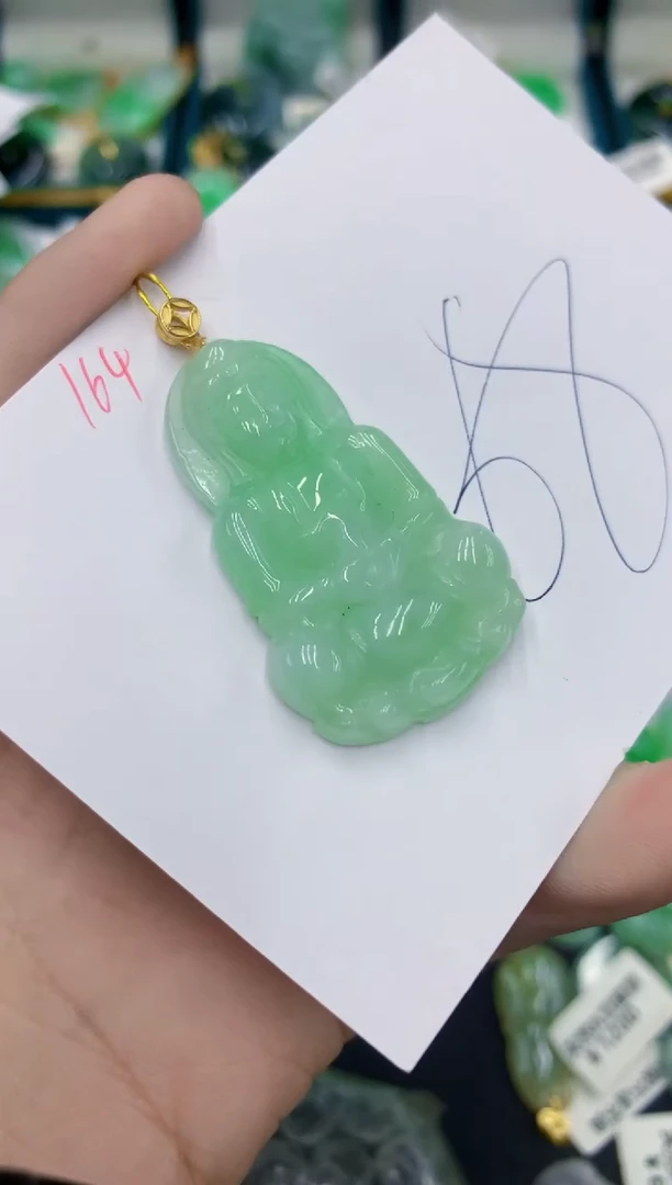 翡翠未镶嵌颈饰11111