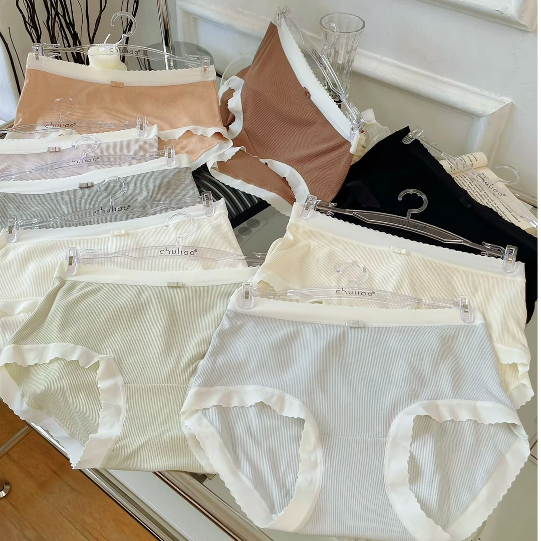 三条装女士男士内裤中腰舒适透气多色可选，颜色备注未备注随机发