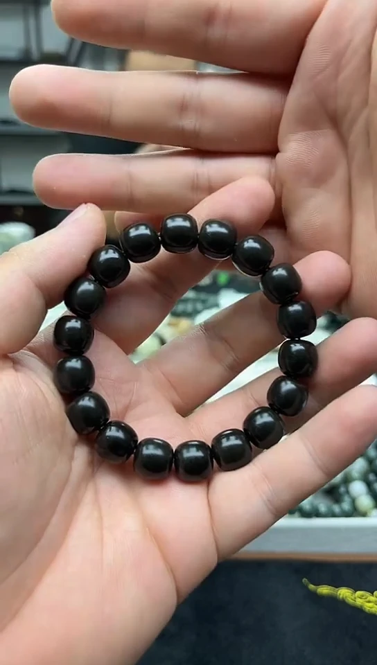 未镶嵌手串和田玉新疆且末老红糖12