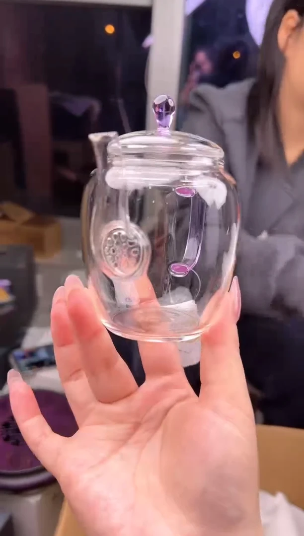 禾墨 美人肩浅紫色