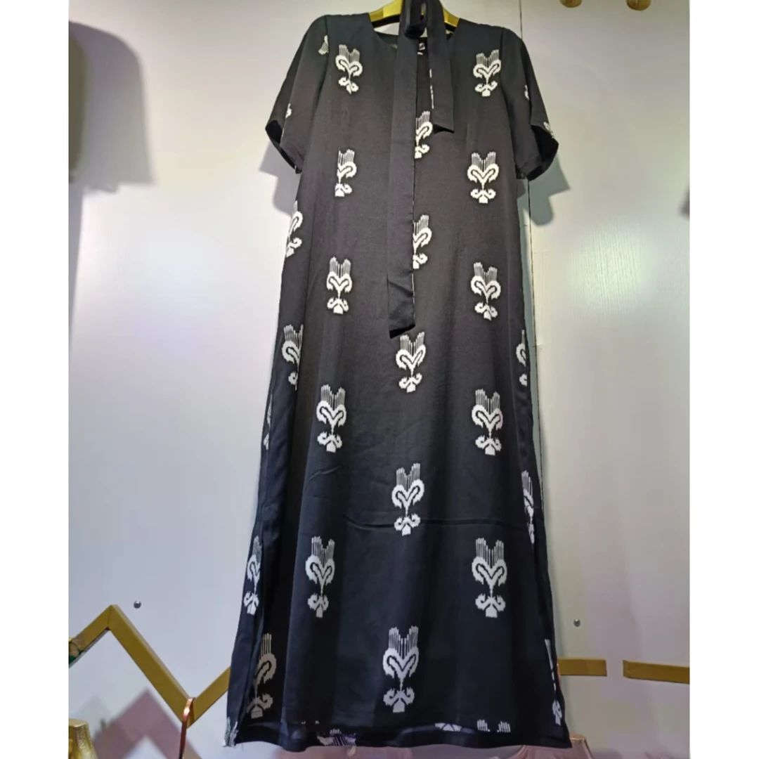 2025爱蒂莱斯，不褪色宽松腰夏季民族风连衣裙显瘦甜辣风朋克风