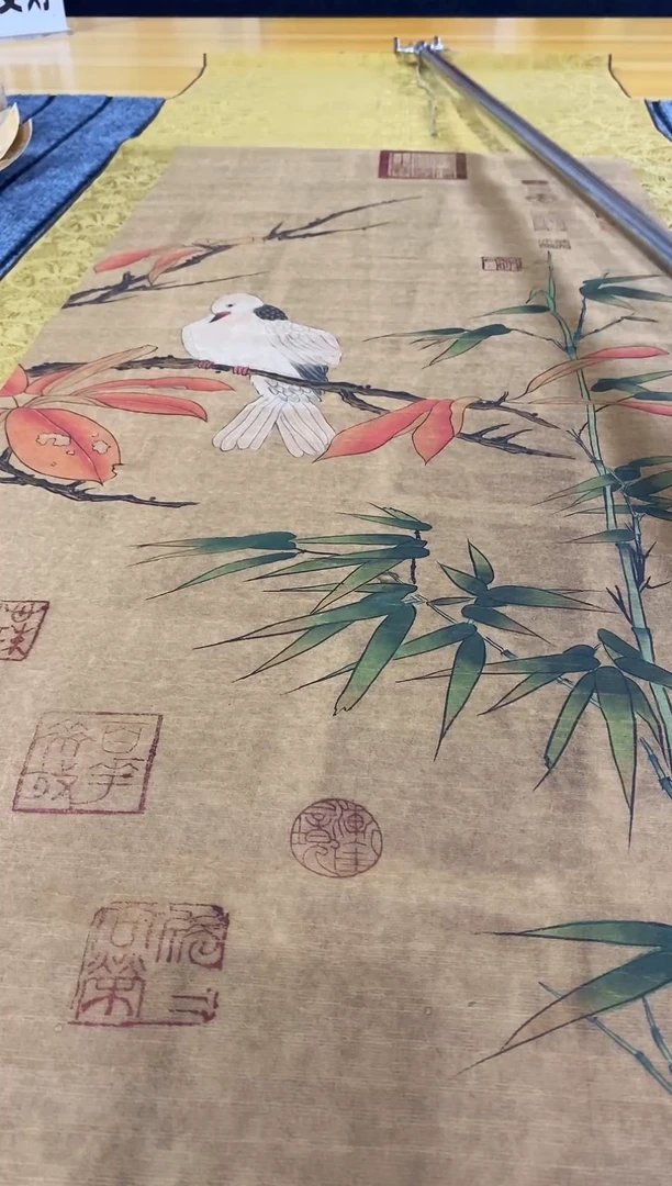 陶瓷纯手工手绘字画