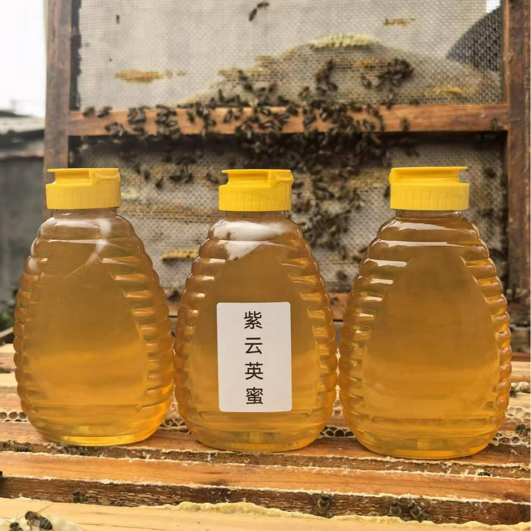 而蜂堂1斤装 新鲜紫云英蜂蜜 自然成熟 保质保量 源头蜂场直发