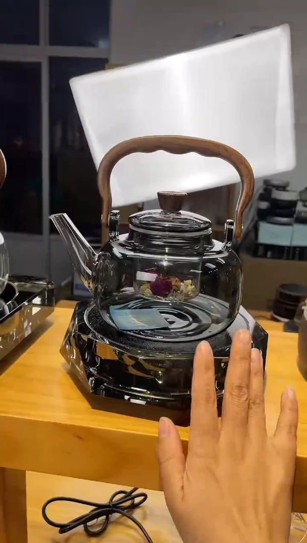 福熙堂水晶单炉八角炉+圆润壶