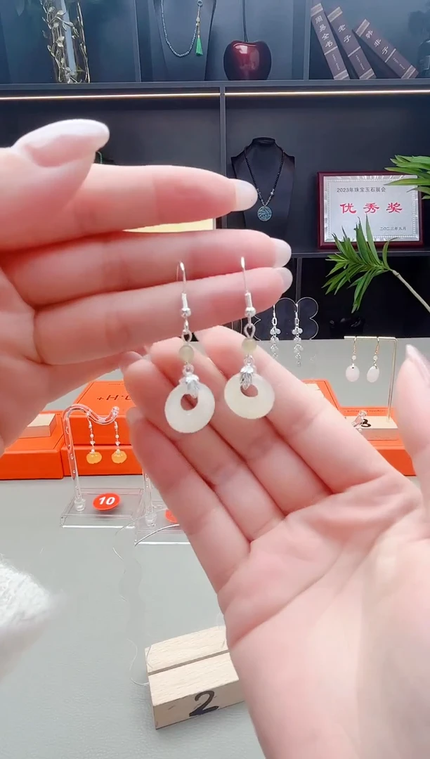 未镶嵌和田玉耳饰x02