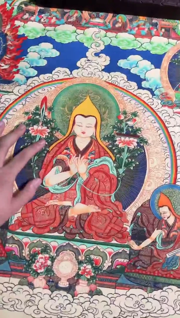 卷轴画东东唐卡tk16